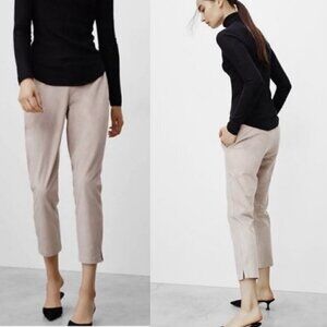 Aritzia Babaton | Cadin Vegan Suede Cropped Trousers